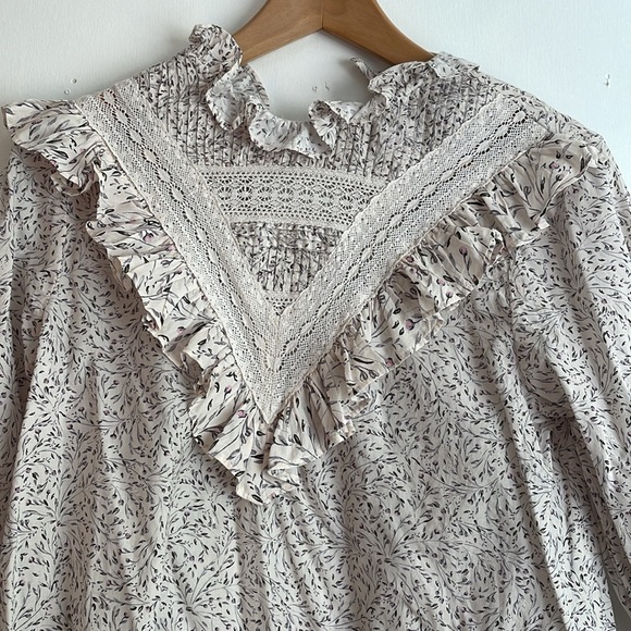 H&M ruffle cotton top - Picture 2 of 5